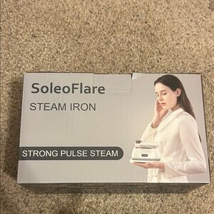 White Steam Iron